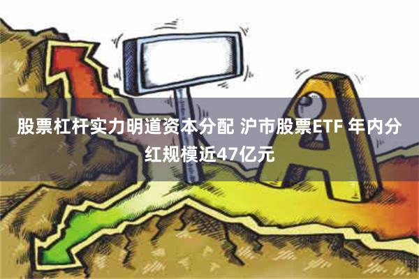 股票杠杆实力明道资本分配 沪市股票ETF 年内分红规模近47亿元