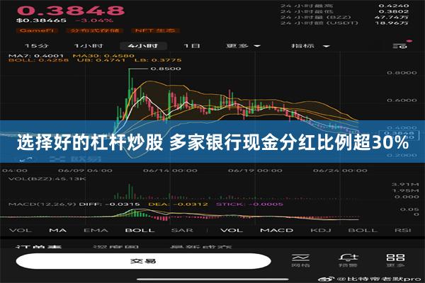 选择好的杠杆炒股 多家银行现金分红比例超30%