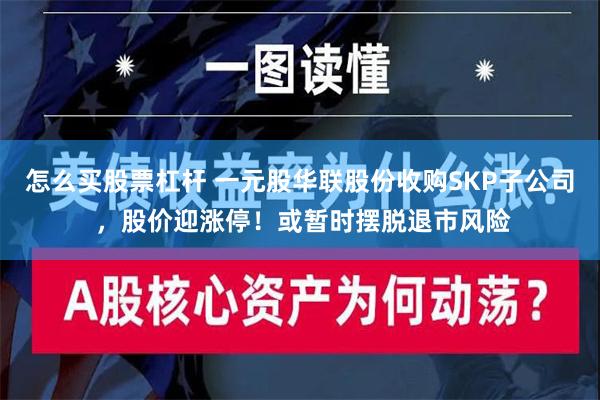 怎么买股票杠杆 一元股华联股份收购SKP子公司 ，股价迎涨停！或暂时摆脱退市风险